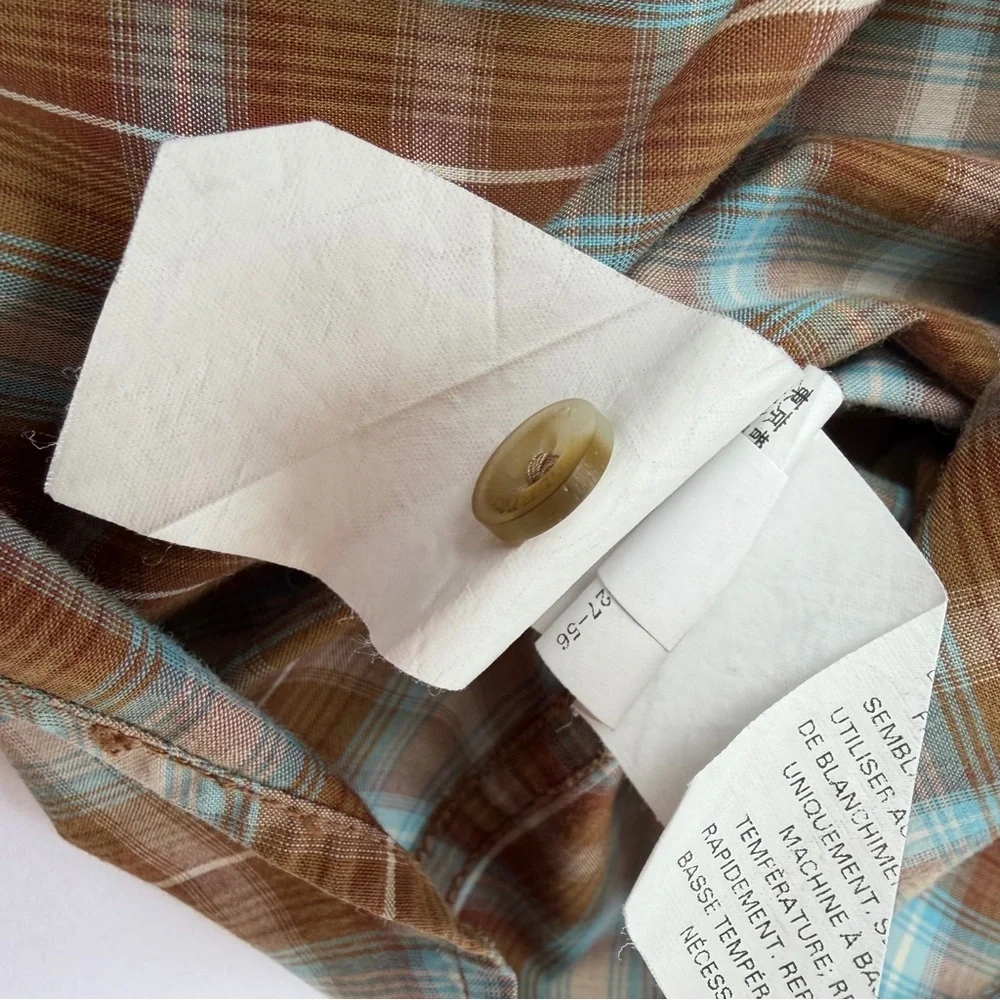 Men’s Pendleton Frontier Long Sleeve Shirt Size Medium - Picture 6 of 9